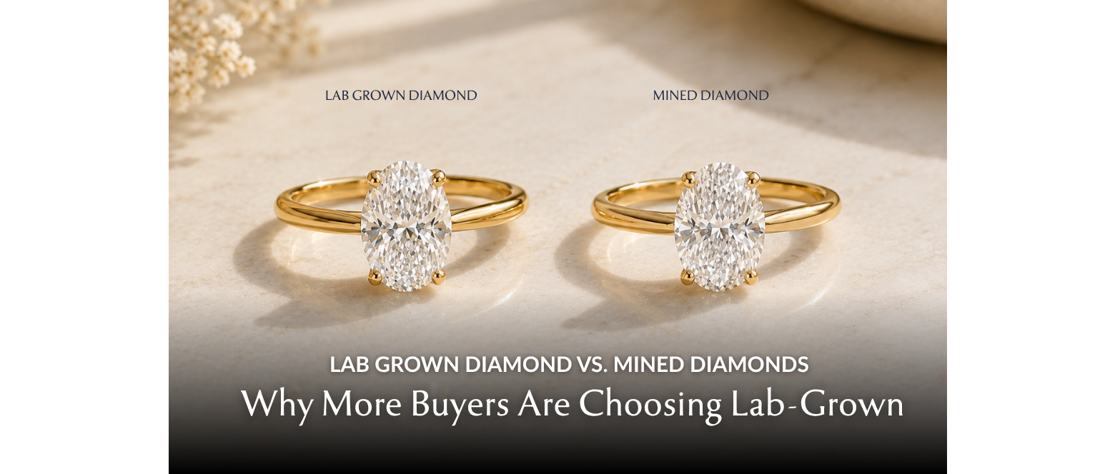 Lab Grown Diamond vs. Mined Diamonds: Why More Buyers Are Choosing Lab-Grown